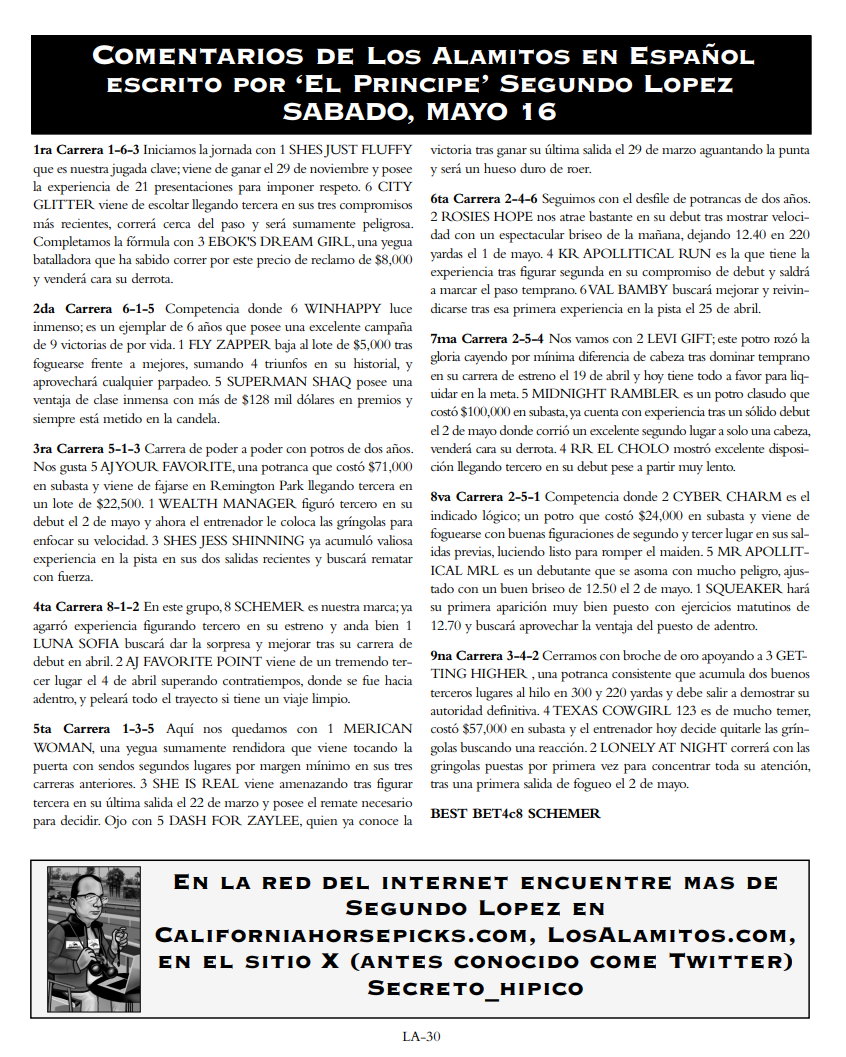 Reporte Los Alamitos